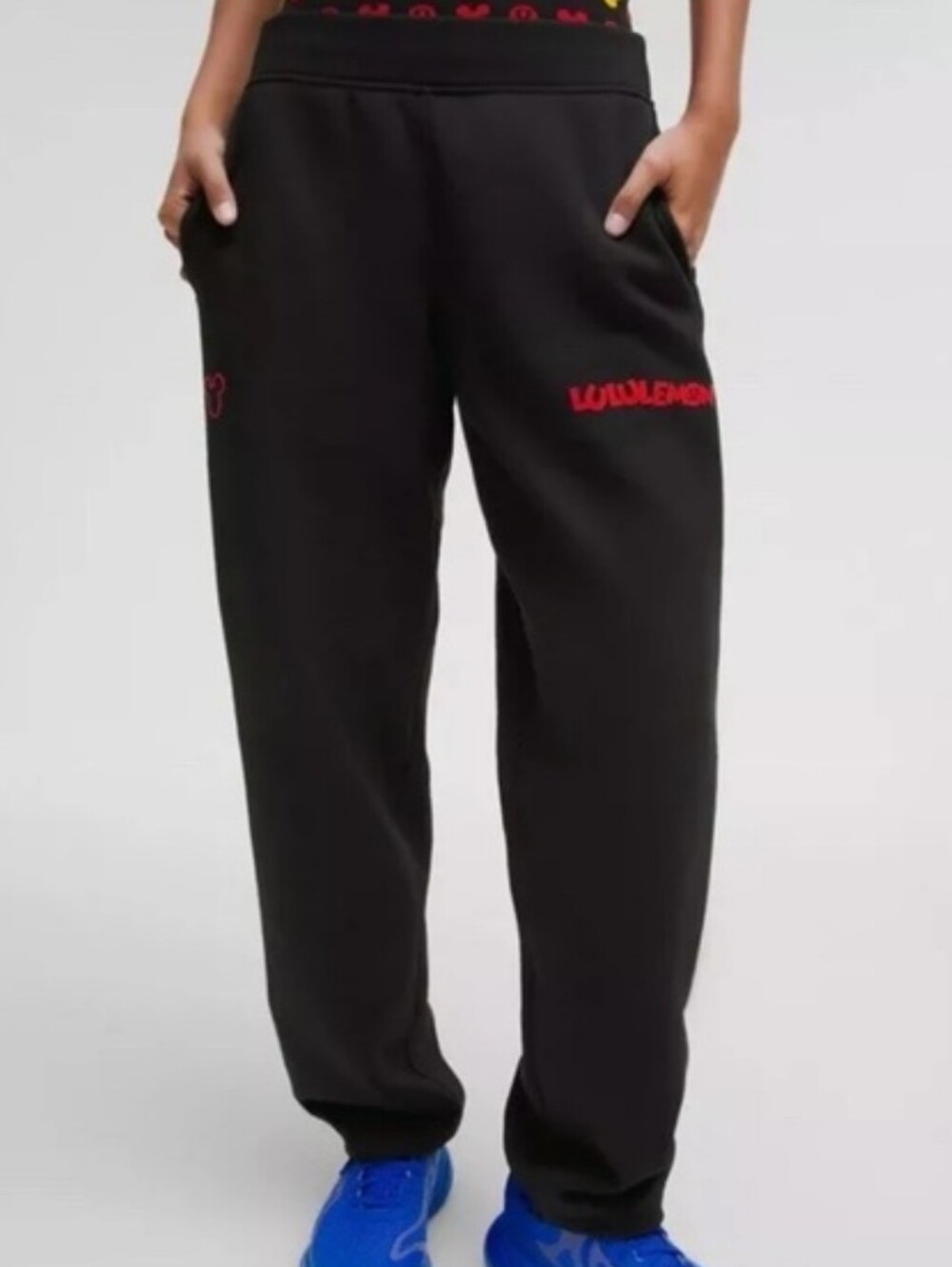 Disney x Lululemon heavy fleece sweatpants